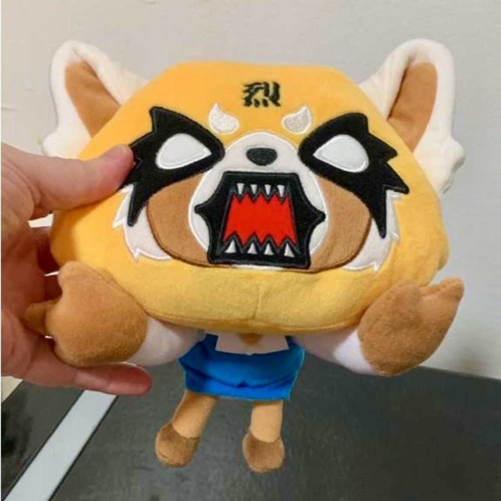Aggretsuko Plush Dog Toy - Yellow and Brown